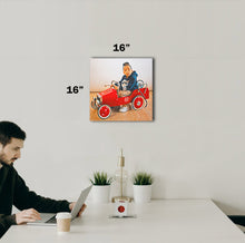 Load image into Gallery viewer, 16"x16" People Canvas Print - (Frame Available)