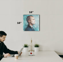 Load image into Gallery viewer, 16"x16" People Canvas Print - (Frame Available)