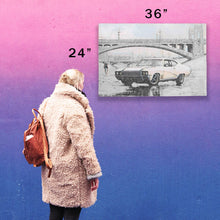 Load image into Gallery viewer, 24"x36" Places Canvas Print - (Frame Available)