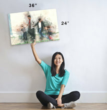 Load image into Gallery viewer, 24"x36" People Canvas Print - (Frame Available)
