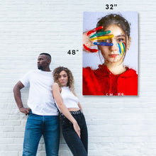 Load image into Gallery viewer, 32"x48" People Canvas Print
