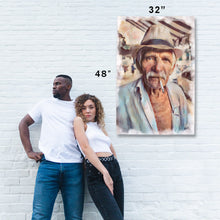Load image into Gallery viewer, 32"x48" People Canvas Print