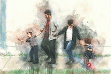 Load image into Gallery viewer, 24"x36" People Canvas Print - (Frame Available)