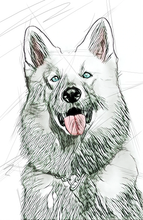 Load image into Gallery viewer, Sketch Drawing
